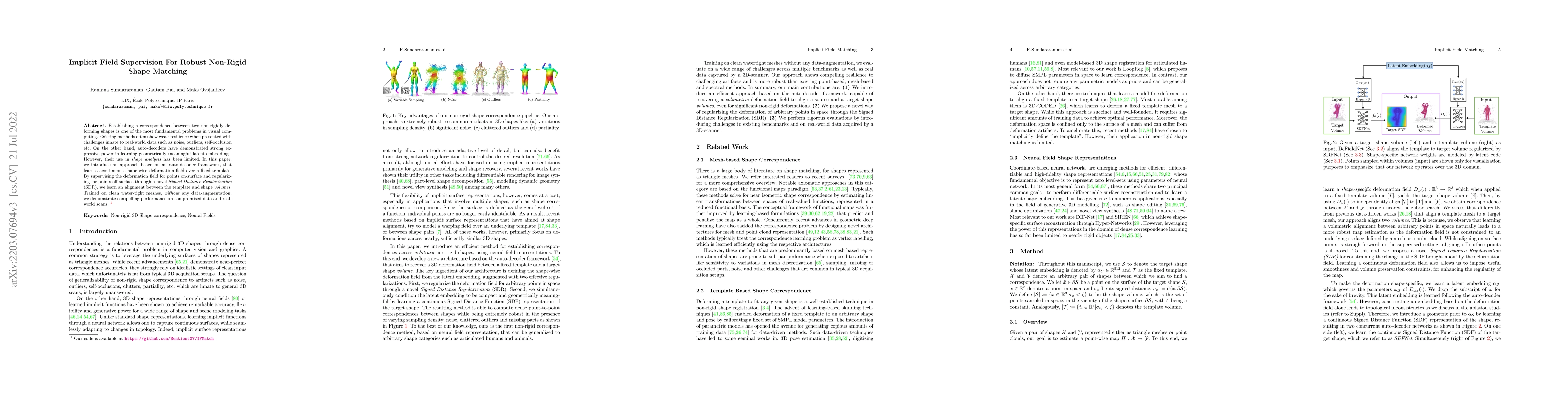 Thumbnail for Implicit field supervision for robust non-rigid shape matching
