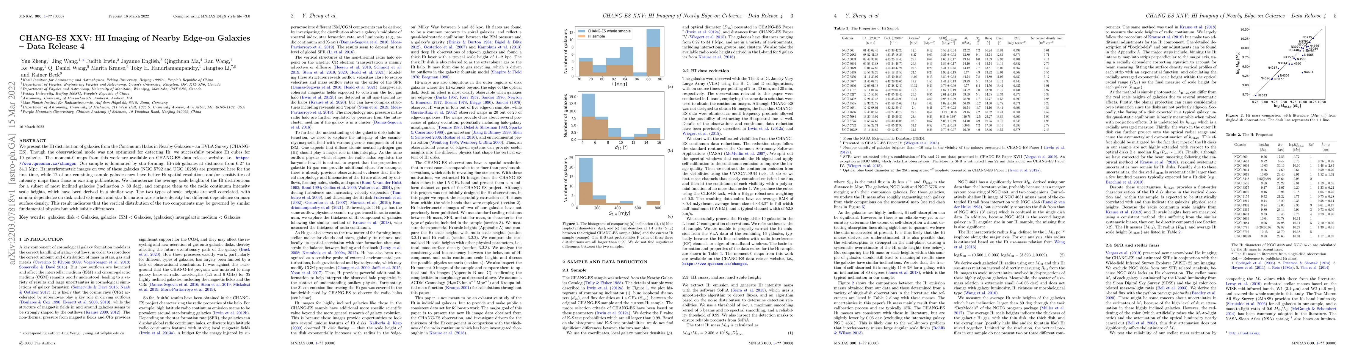 Thumbnail for CHANG-ES XXV: HI Imaging of Nearby Edge-on Galaxies -- Data Release 4