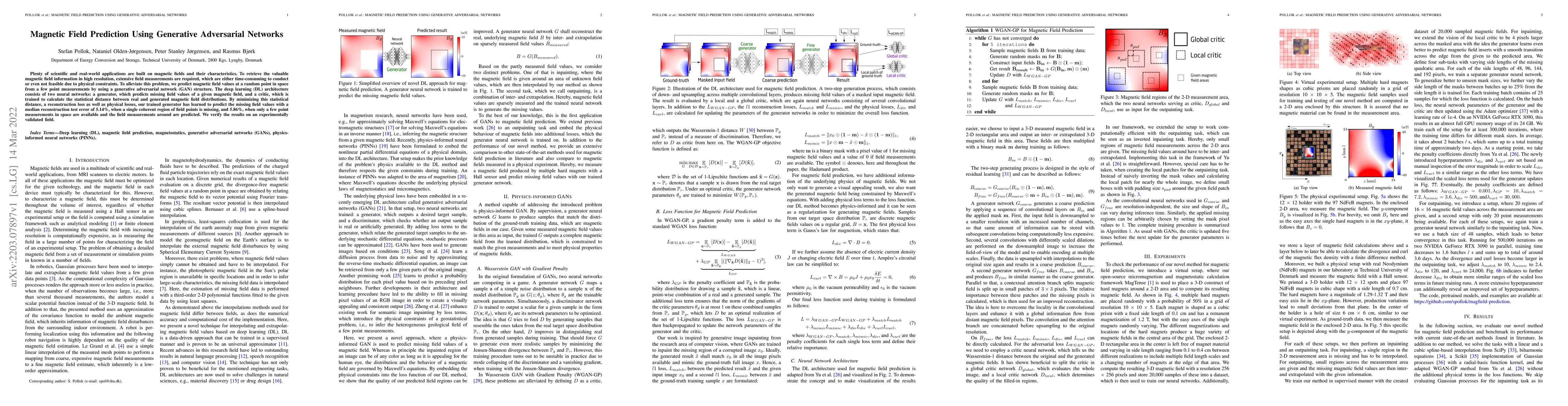 Thumbnail for Magnetic Field Prediction Using Generative Adversarial Networks