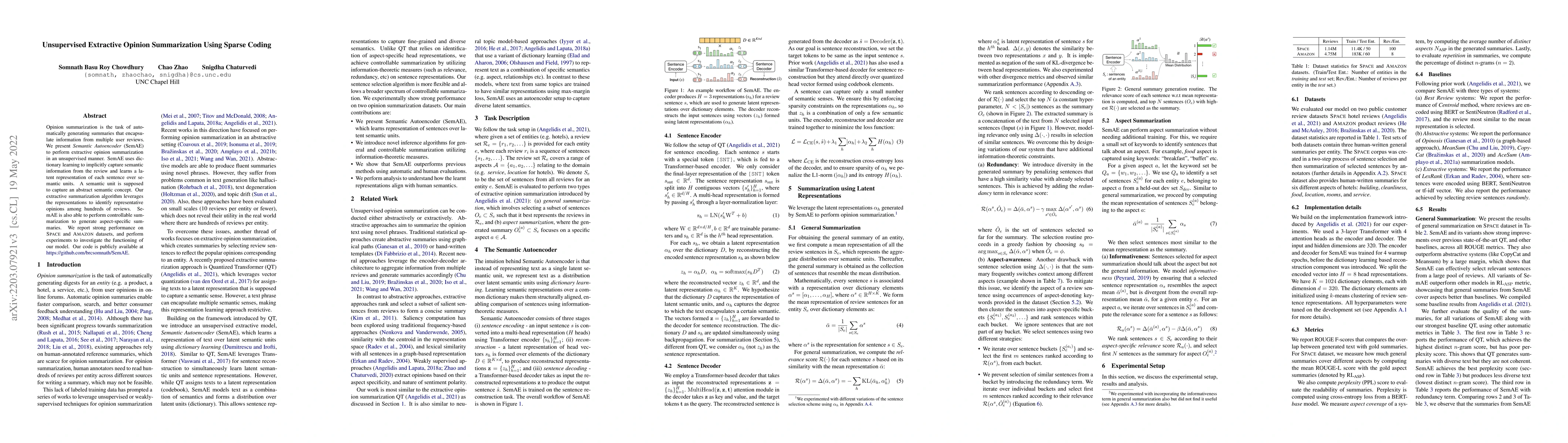Thumbnail for Unsupervised Extractive Opinion Summarization Using Sparse Coding
