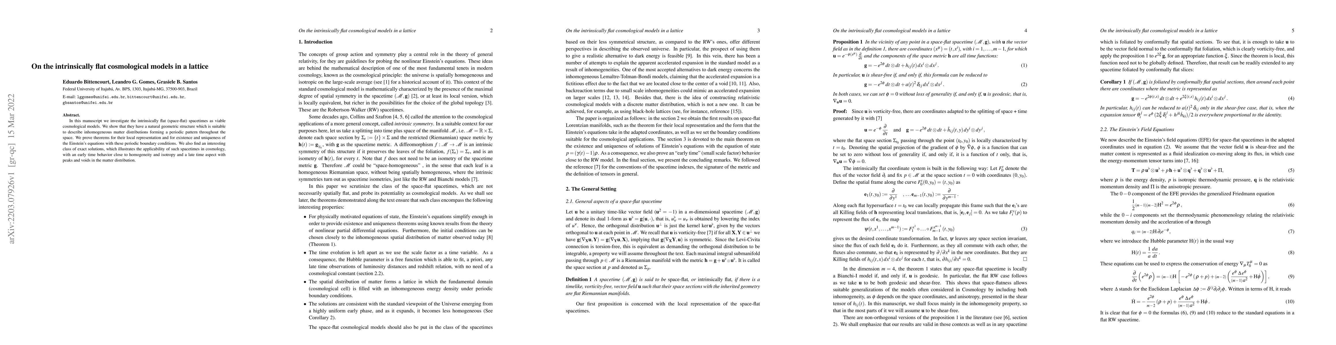 Thumbnail for On the intrinsically flat cosmological models in a lattice