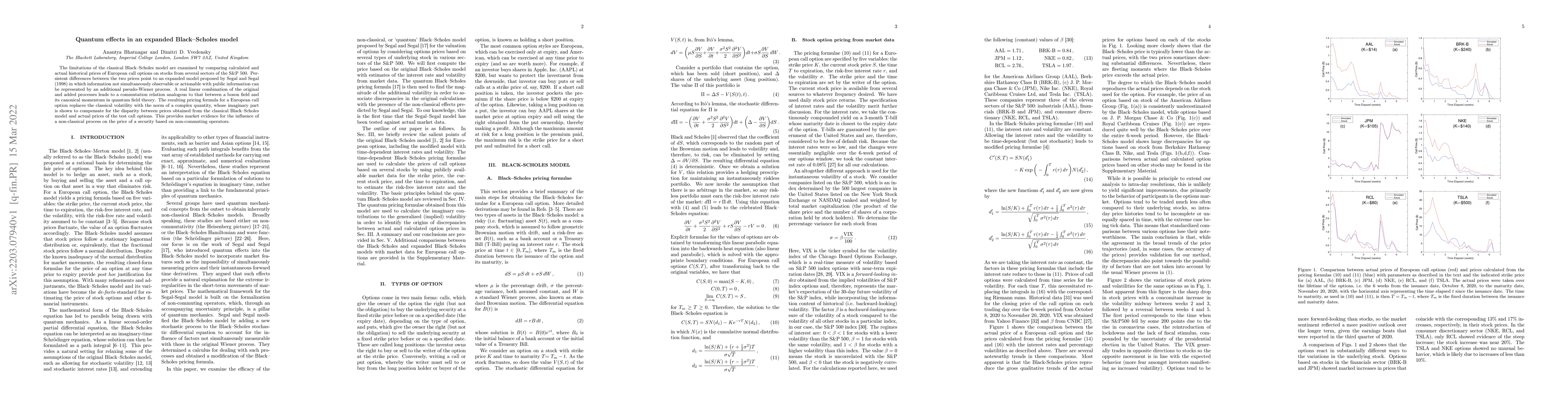 Thumbnail for Quantum effects in an expanded Black-Scholes model
