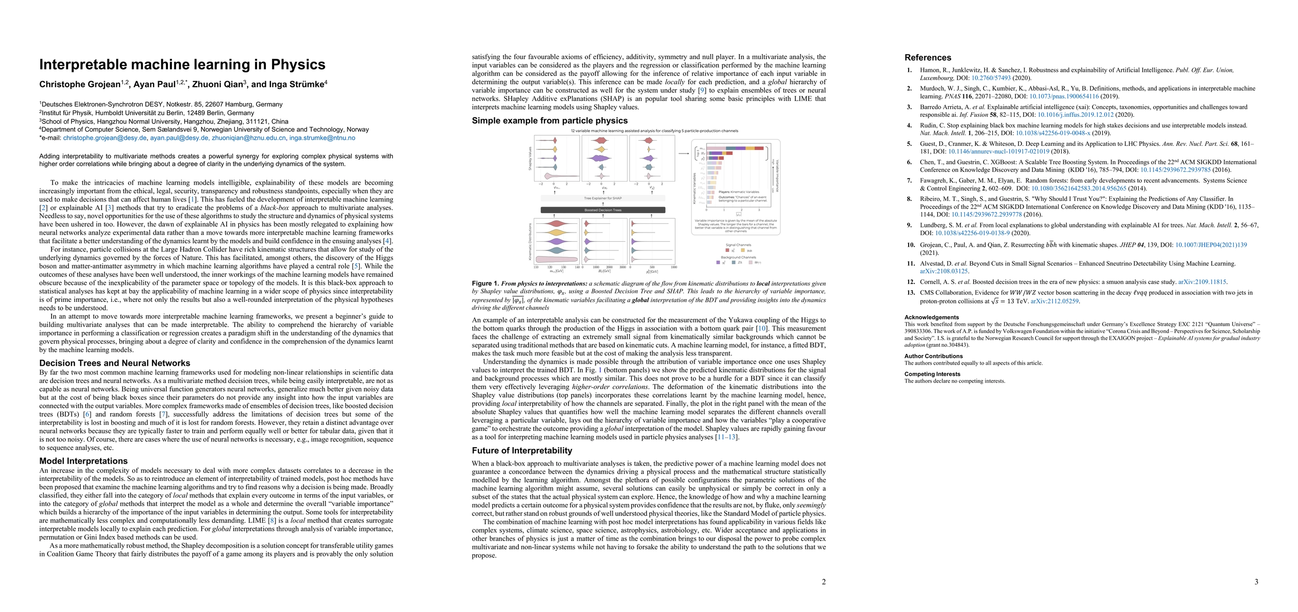 Thumbnail for Interpretable machine learning in Physics