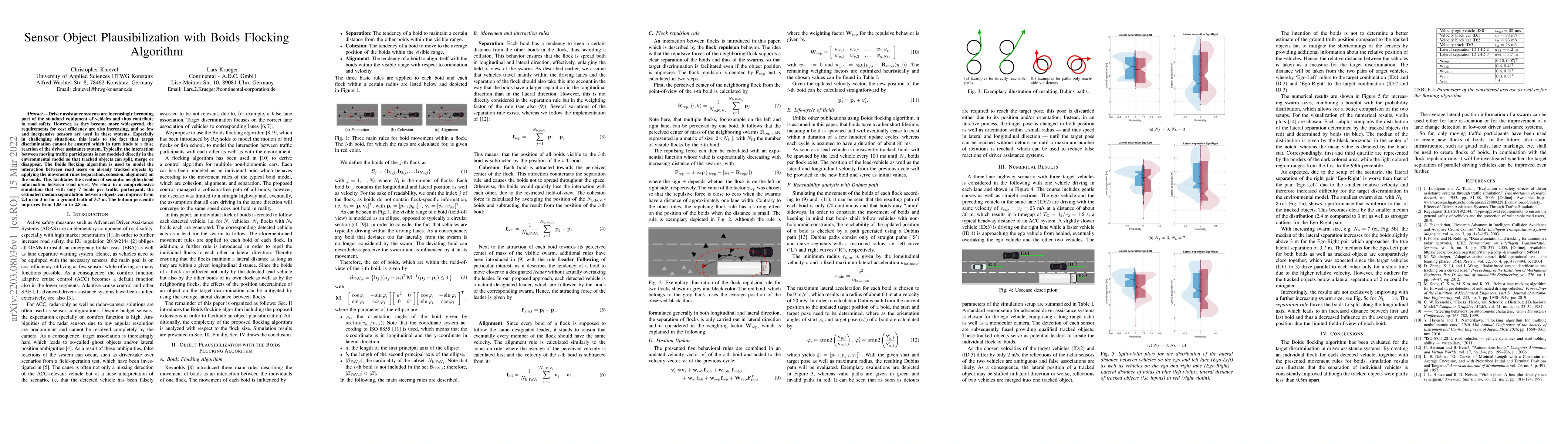 Thumbnail for Sensor Object Plausibilization with Boids Flocking Algorithm