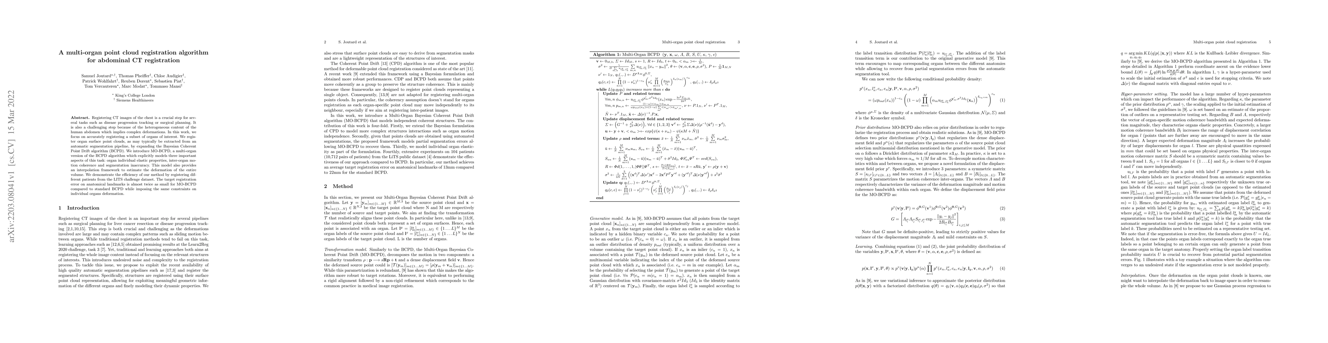 Thumbnail for A multi-organ point cloud registration algorithm for abdominal CT
  registration