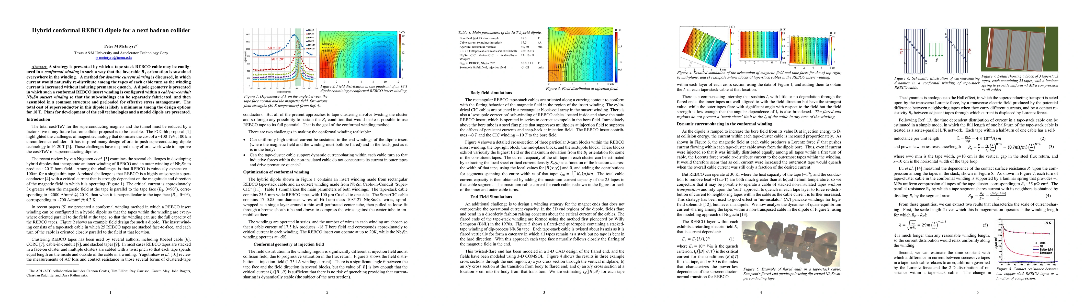 Thumbnail for Hybrid conformal REBCO dipole for a next hadron collider