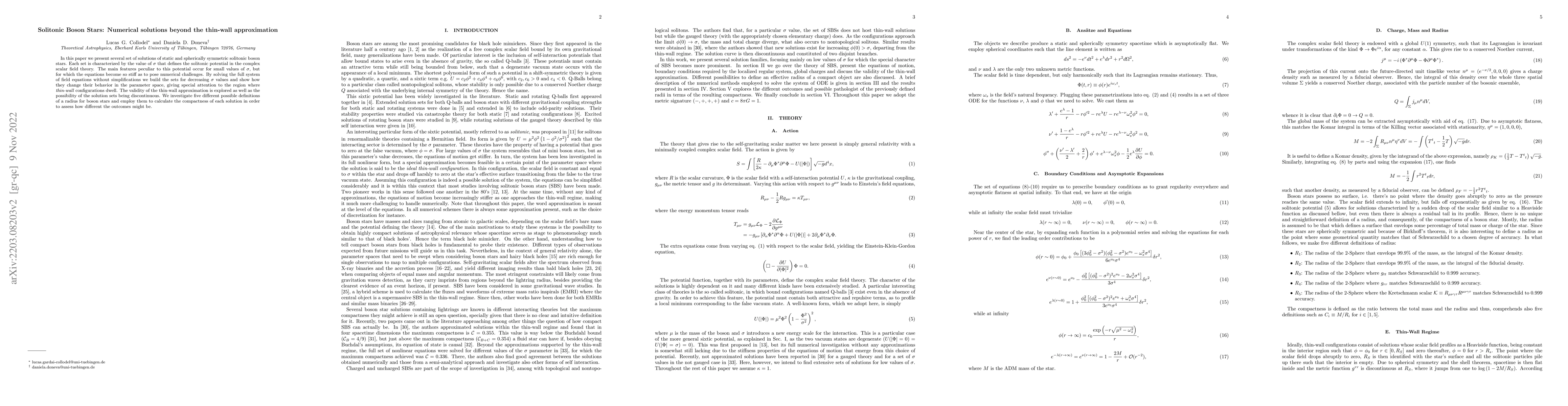 Thumbnail for Solitonic Boson Stars: Numerical solutions beyond the thin-wall
  approximation