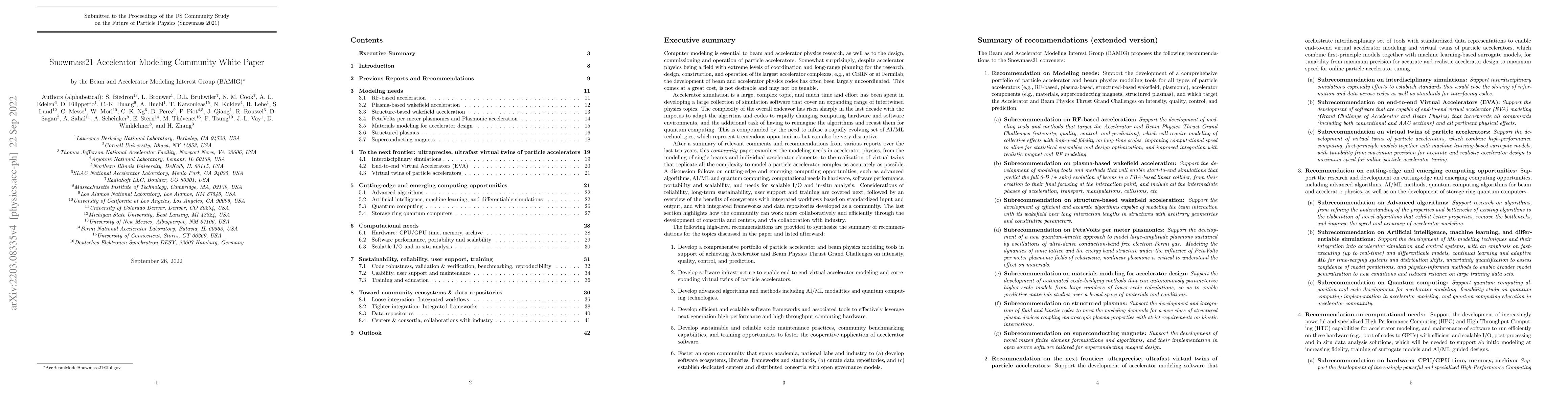 Thumbnail for Snowmass21 Accelerator Modeling Community White Paper