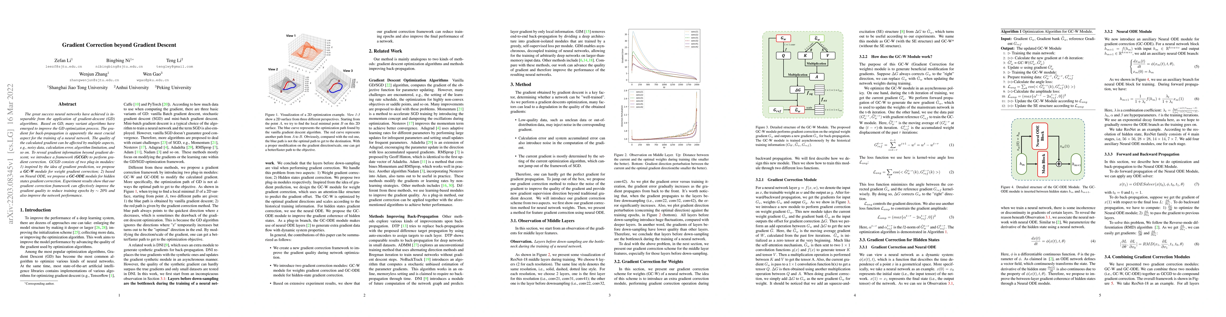 Thumbnail for Gradient Correction beyond Gradient Descent