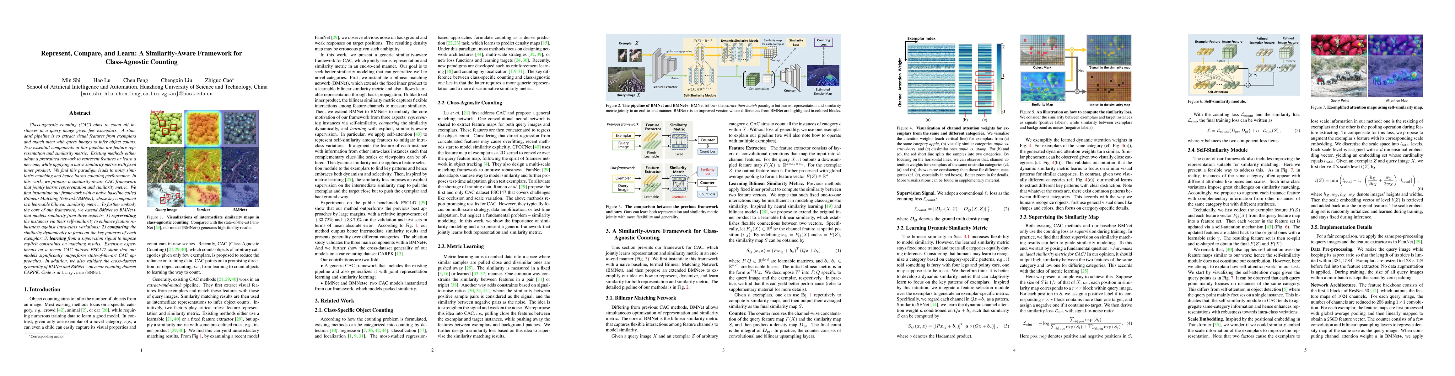 Thumbnail for Represent, Compare, and Learn: A Similarity-Aware Framework for
  Class-Agnostic Counting
