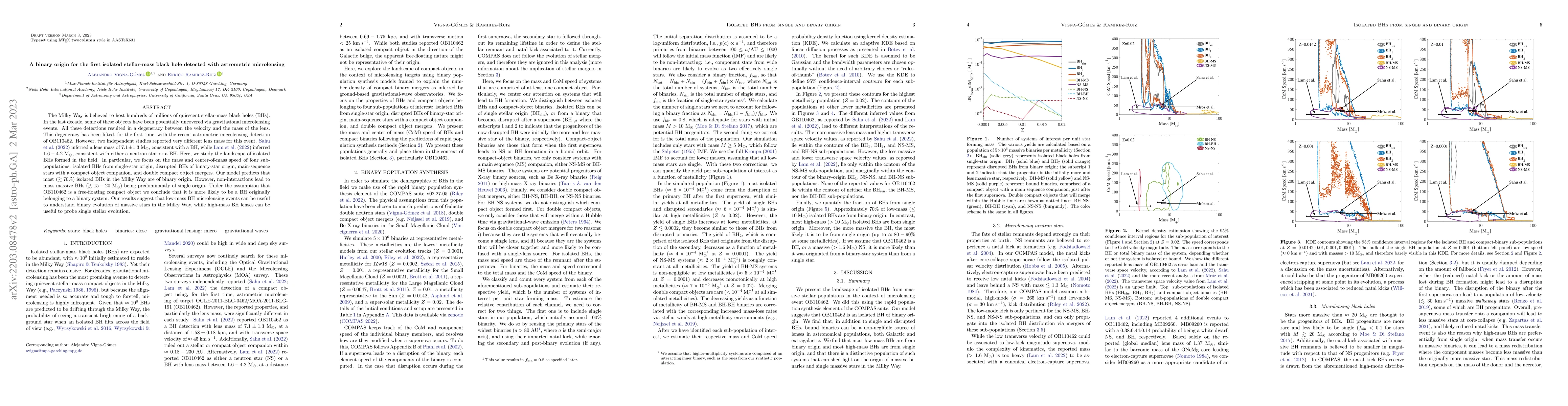 Thumbnail for A binary origin for the first isolated stellar-mass black hole detected
  with astrometric microlensing