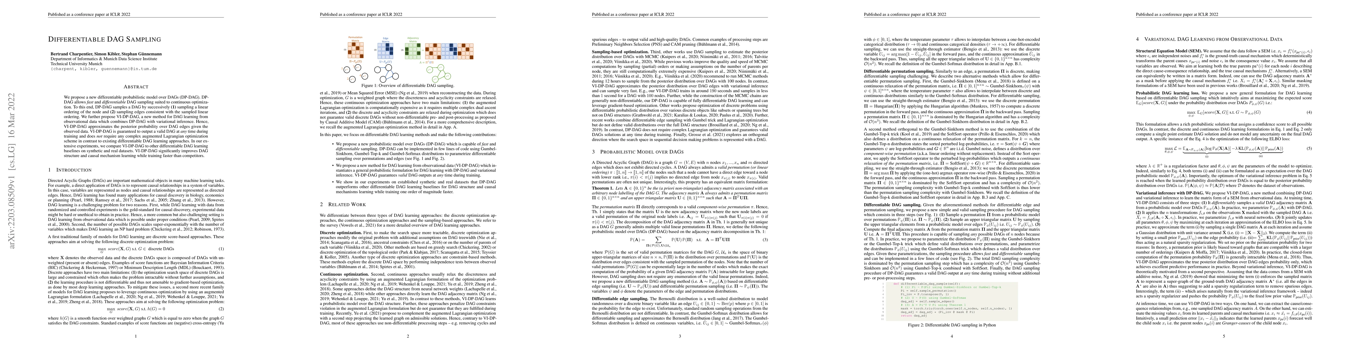 Thumbnail for Differentiable DAG Sampling