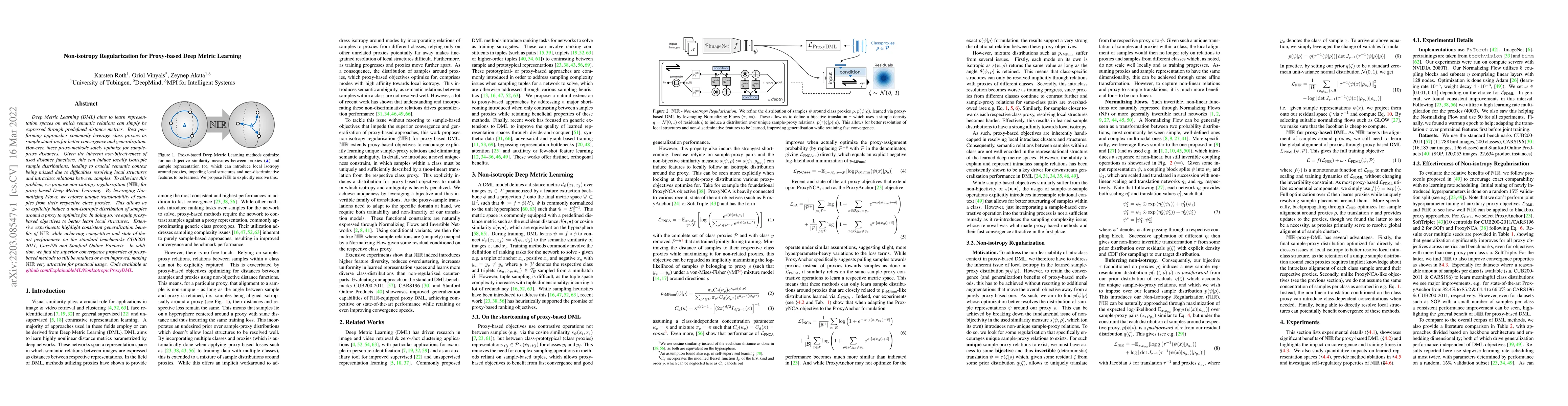 Thumbnail for Non-isotropy Regularization for Proxy-based Deep Metric Learning