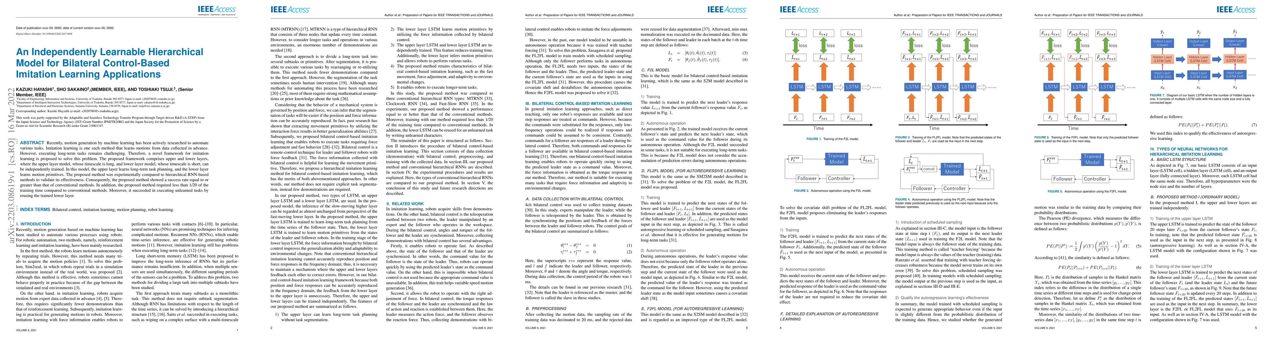 Thumbnail for An Independently Learnable Hierarchical Model for Bilateral
  Control-Based Imitation Learning Applications