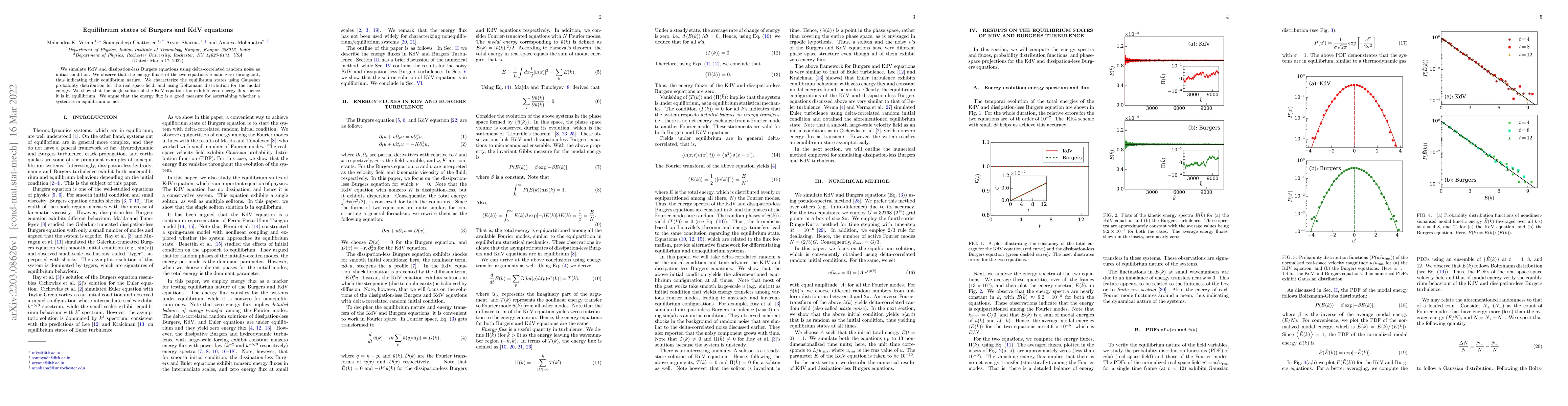 Thumbnail for Equilibrium states of Burgers and KdV equations