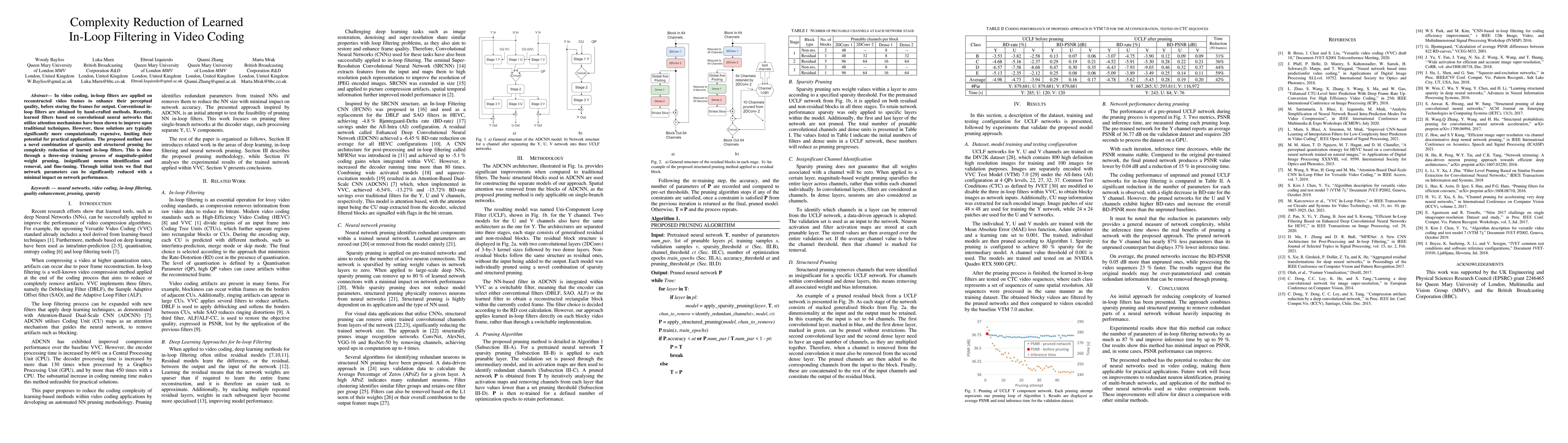 Thumbnail for Complexity Reduction of Learned In-Loop Filtering in Video Coding