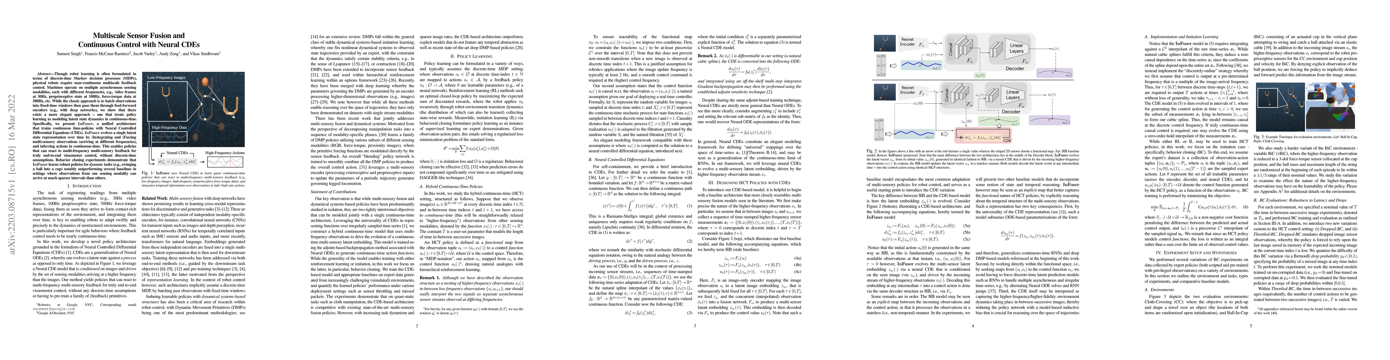 Thumbnail for Multiscale Sensor Fusion and Continuous Control with Neural CDEs