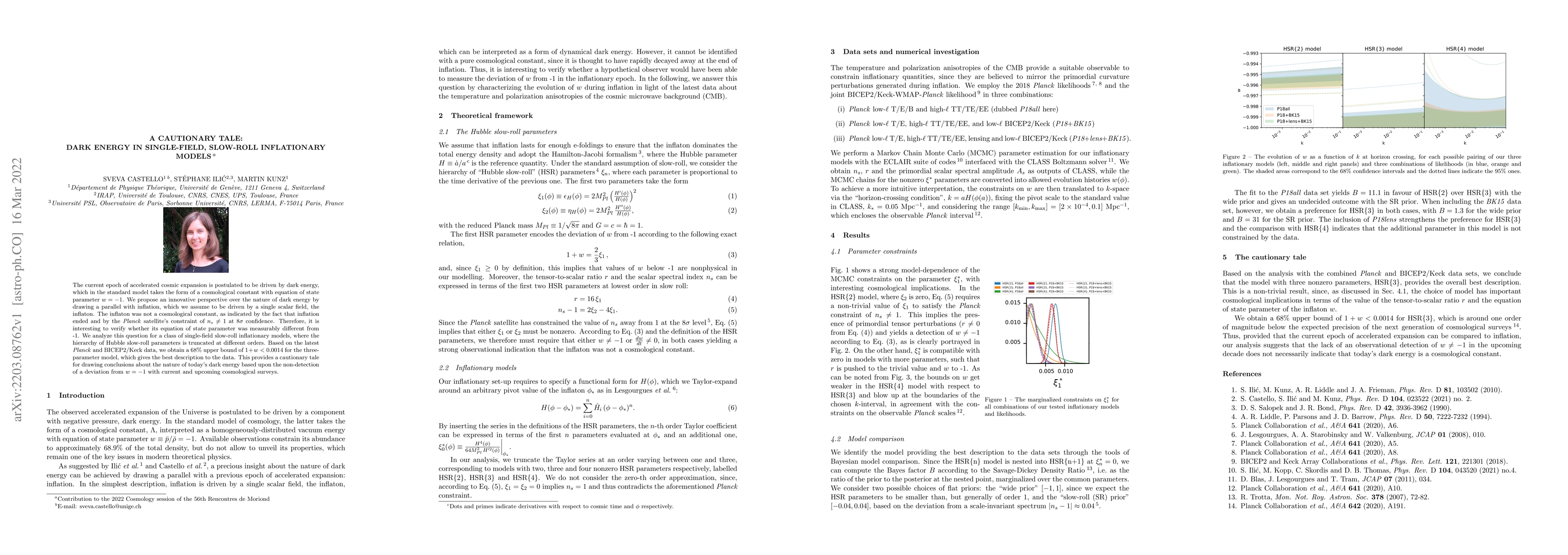 Thumbnail for A Cautionary Tale: Dark Energy in Single-Field, Slow-Roll Inflationary
  Models