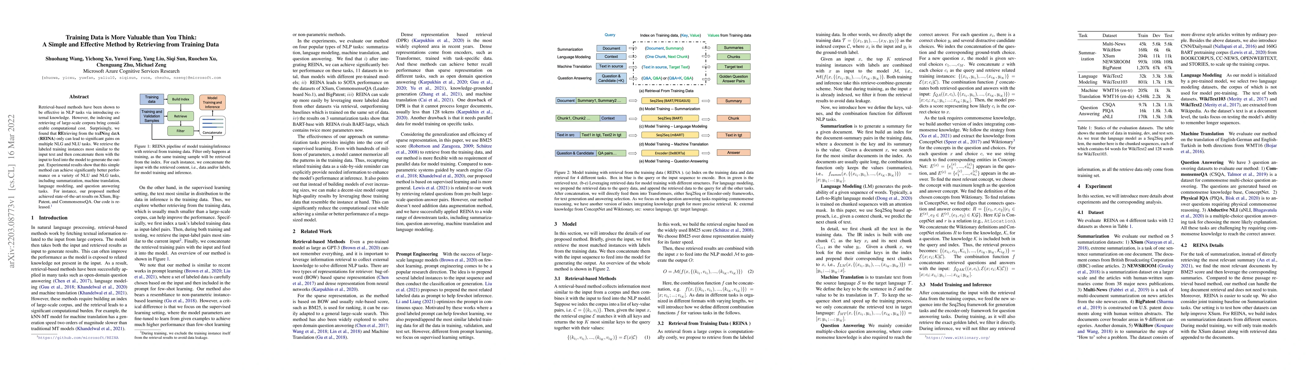 Thumbnail for Training Data is More Valuable than You Think: A Simple and Effective
  Method by Retrieving from Training Data
