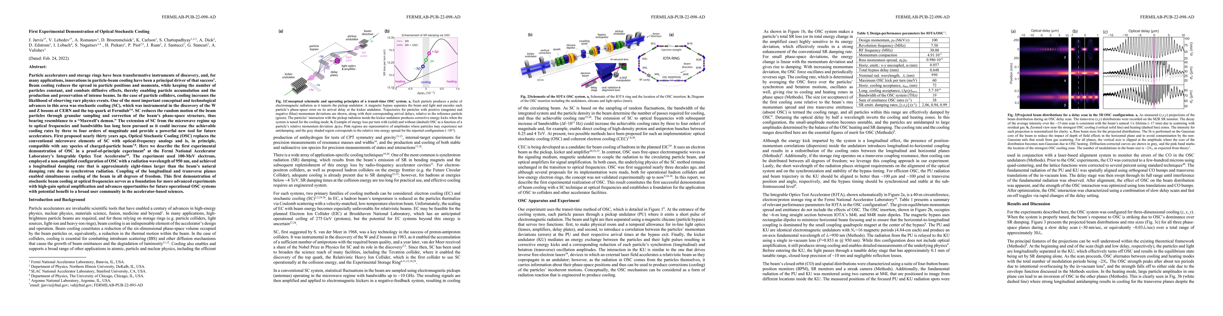 Thumbnail for First Experimental Demonstration of Optical Stochastic Cooling