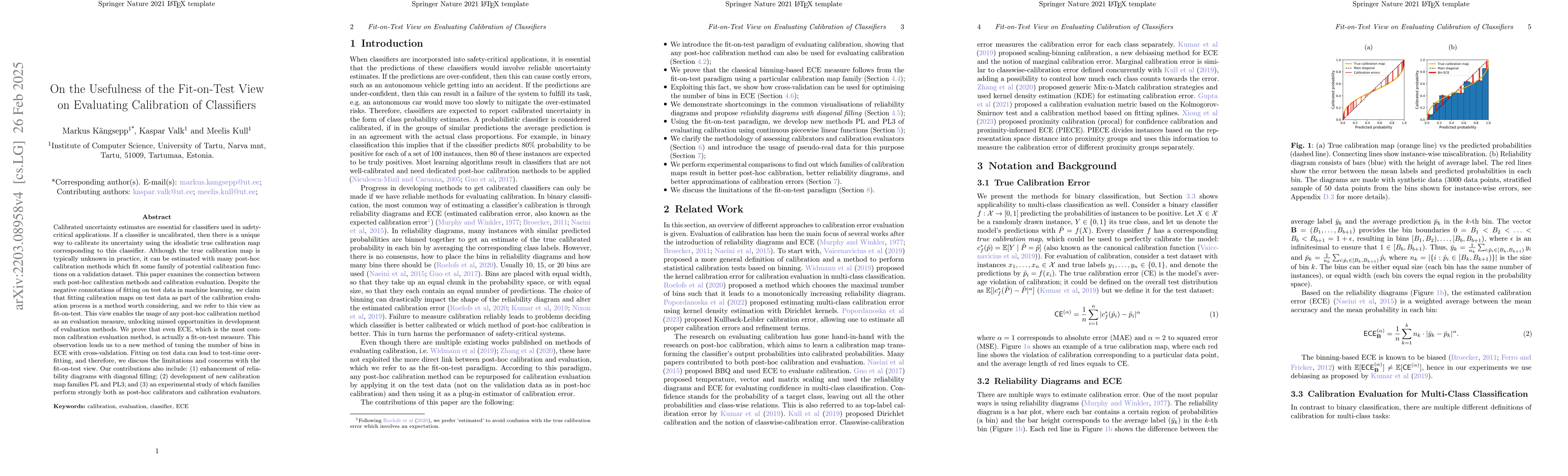 Thumbnail for On the Usefulness of the Fit-on-the-Test View on Evaluating Calibration
  of Classifiers