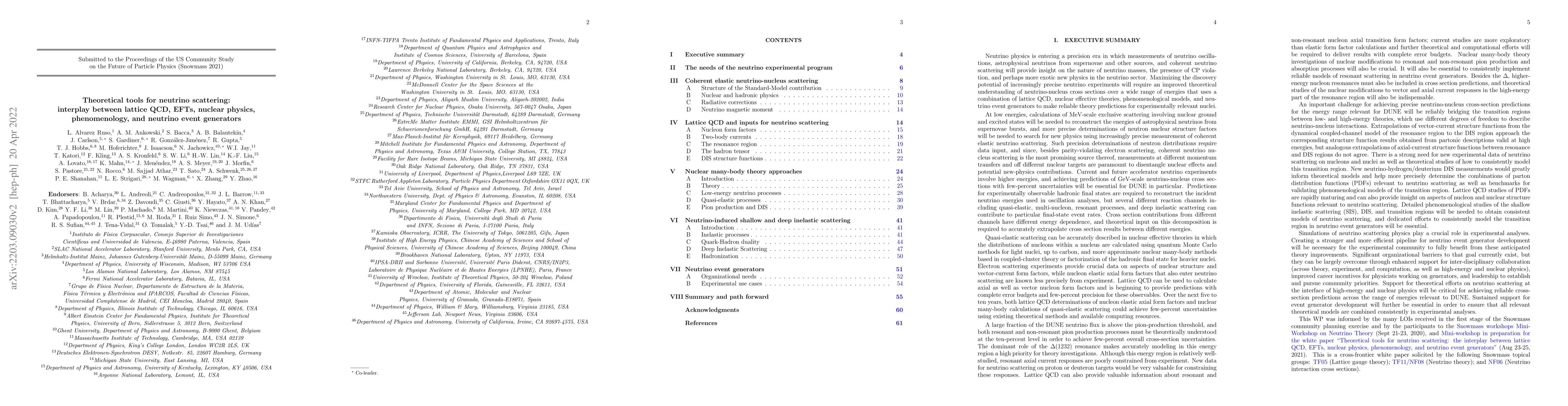 Thumbnail for Theoretical tools for neutrino scattering: interplay between lattice
  QCD, EFTs, nuclear physics, phenomenology, and neutrino event generators