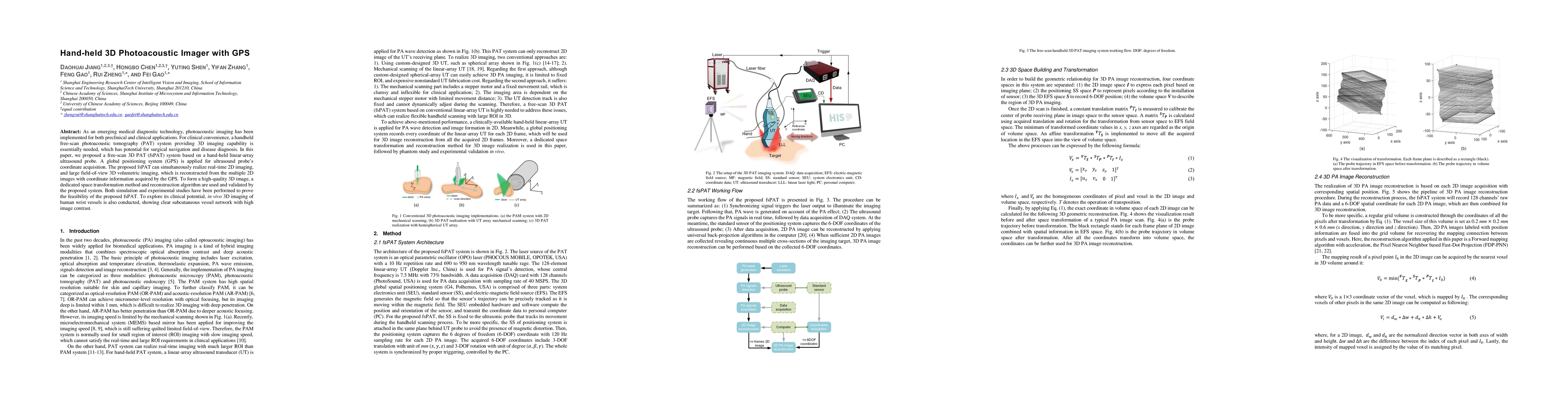 Thumbnail for Hand-held 3D Photoacoustic Imager with GPS