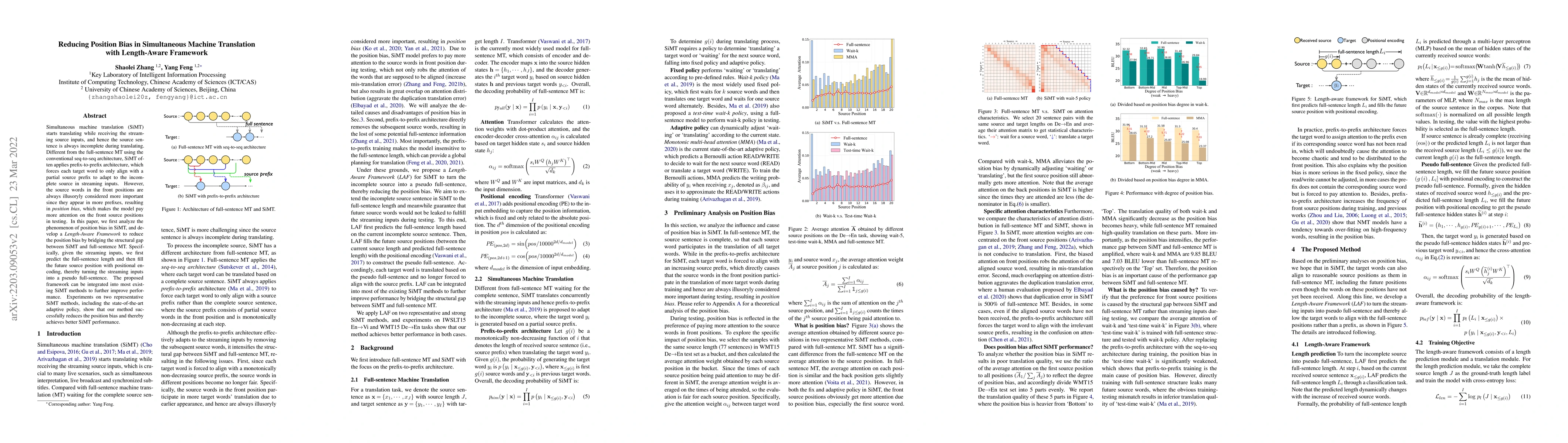 Thumbnail for Reducing Position Bias in Simultaneous Machine Translation with
  Length-Aware Framework