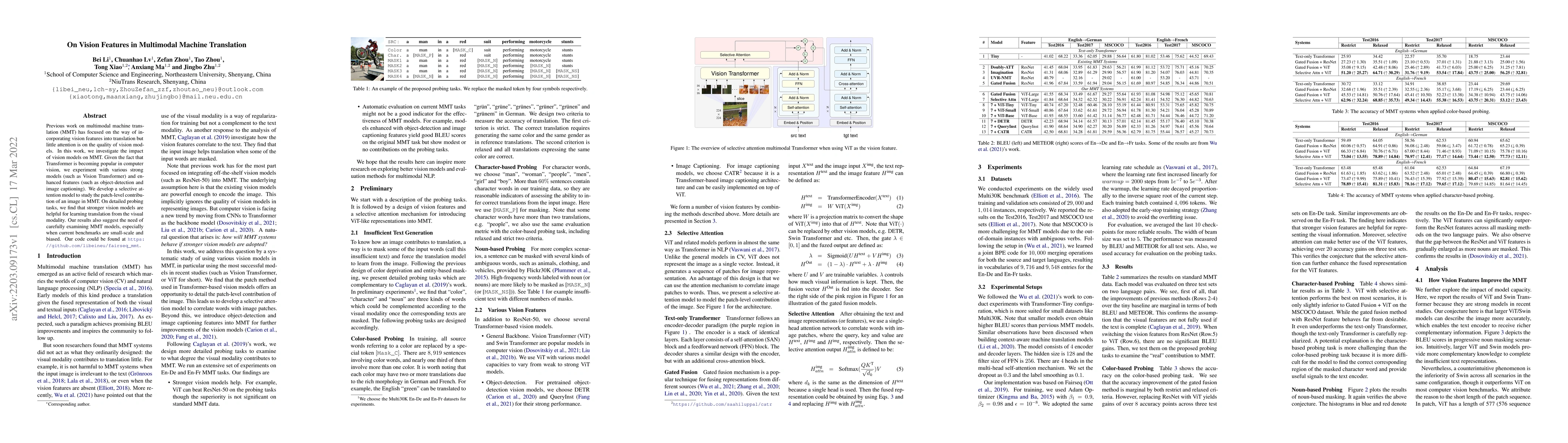 Thumbnail for On Vision Features in Multimodal Machine Translation