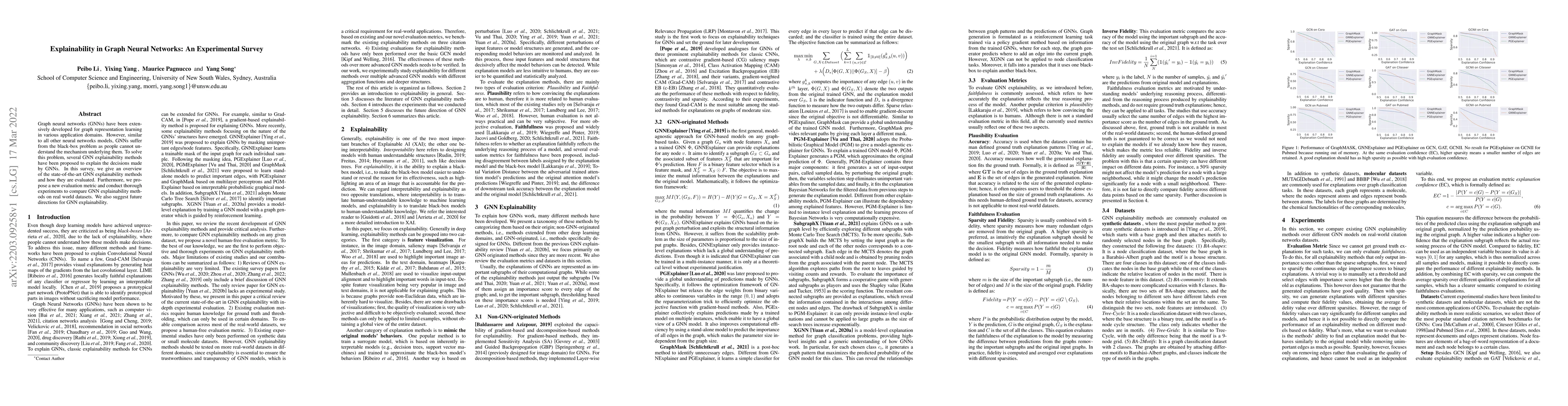 Thumbnail for Explainability in Graph Neural Networks: An Experimental Survey