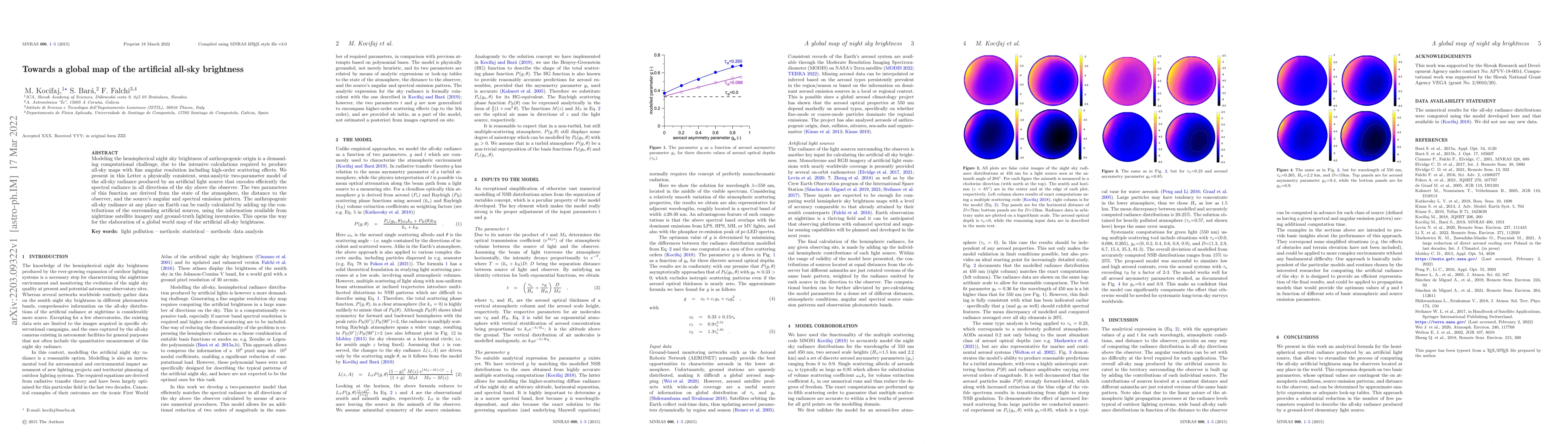 Thumbnail for Towards a global map of the artificial all-sky brightness