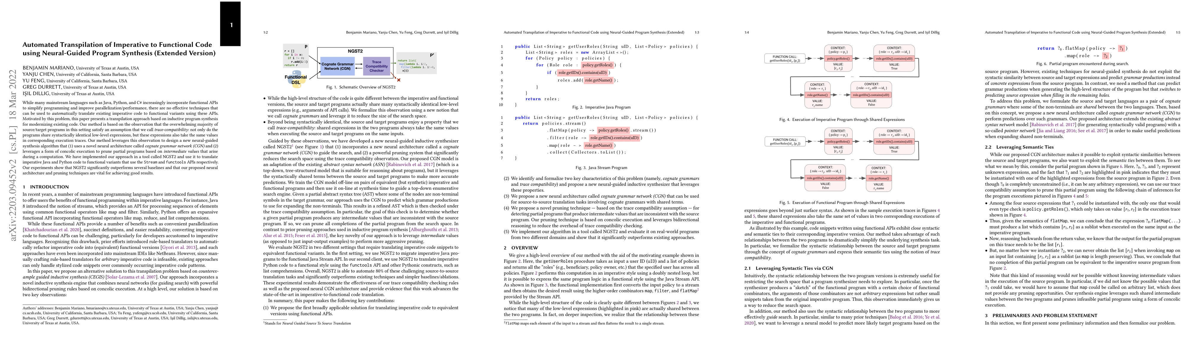 Thumbnail for Automated Transpilation of Imperative to Functional Code using
  Neural-Guided Program Synthesis (Extended Version)