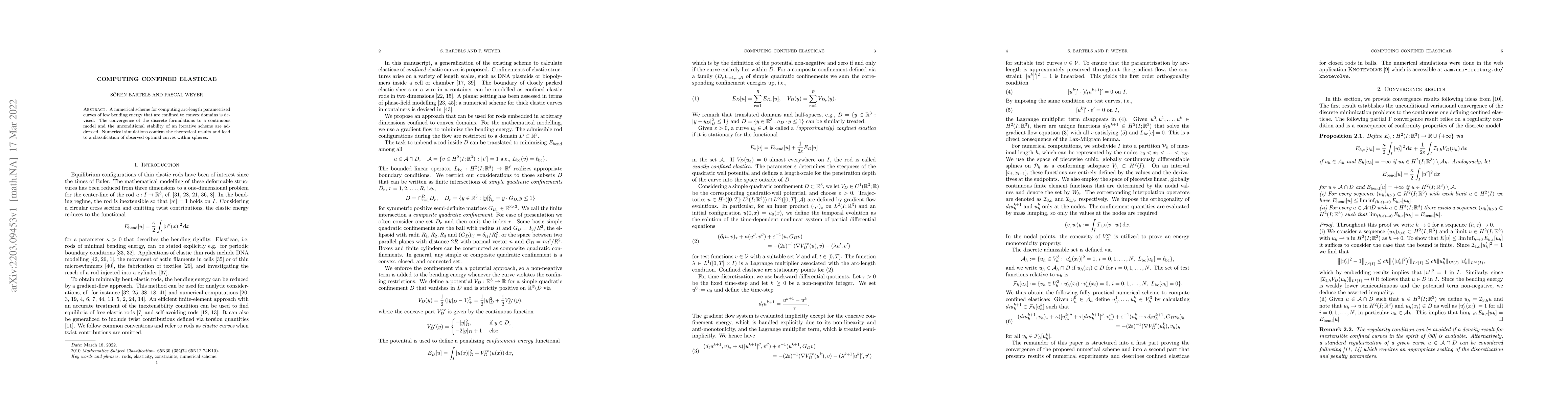 Thumbnail for Computing confined elasticae
