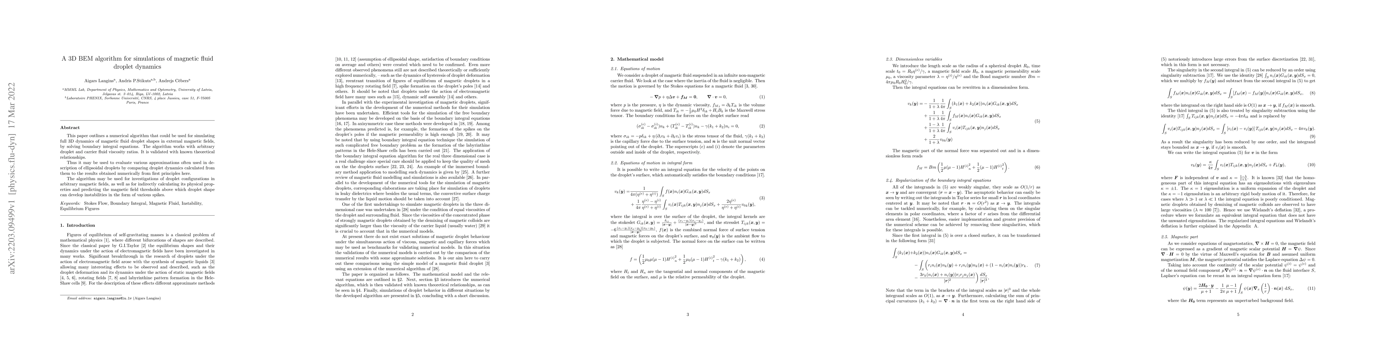 Thumbnail for A 3D BEM algorithm for simulations of magnetic fluid droplet dynamics