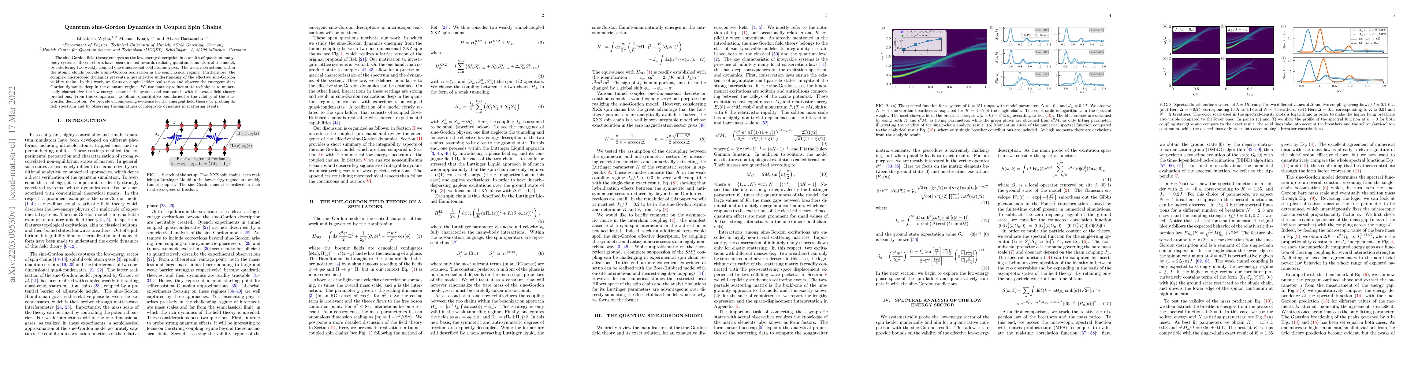 Thumbnail for Quantum sine-Gordon dynamics in coupled spin chains