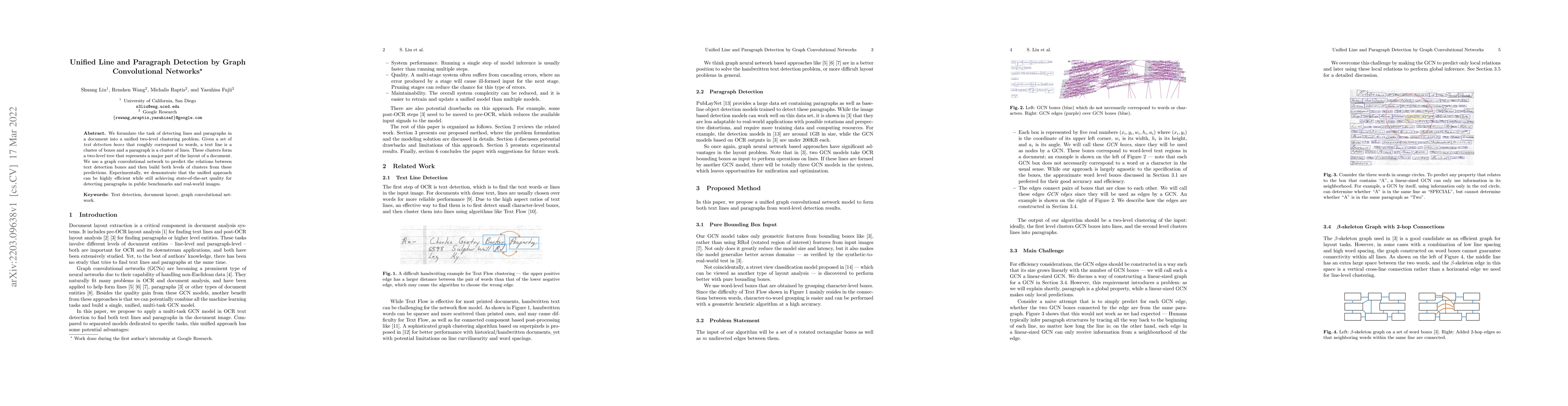 Thumbnail for Unified Line and Paragraph Detection by Graph Convolutional Networks