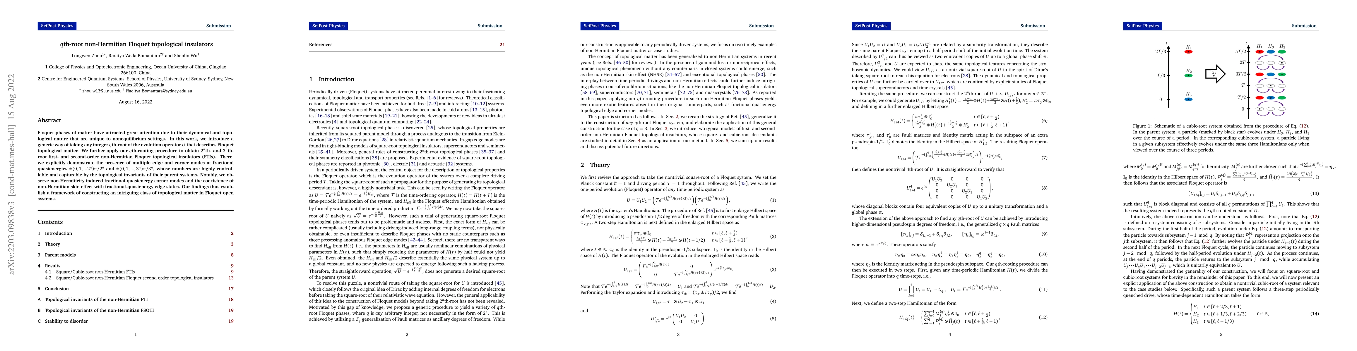 Thumbnail for $q$th-root non-Hermitian Floquet topological insulators