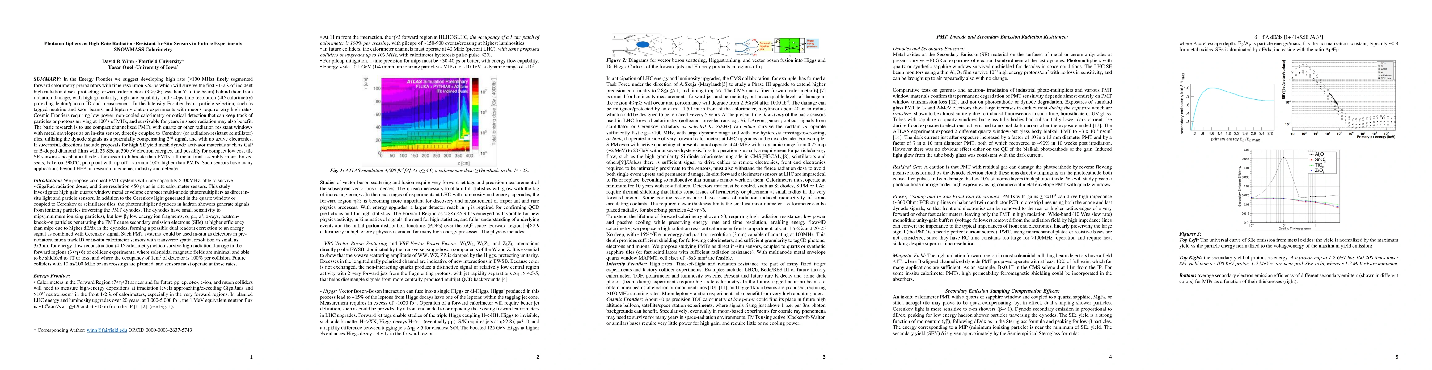 Thumbnail for Photomultipliers as High Rate Radiation-Resistant In-Situ Sensors in
  Future Experiments