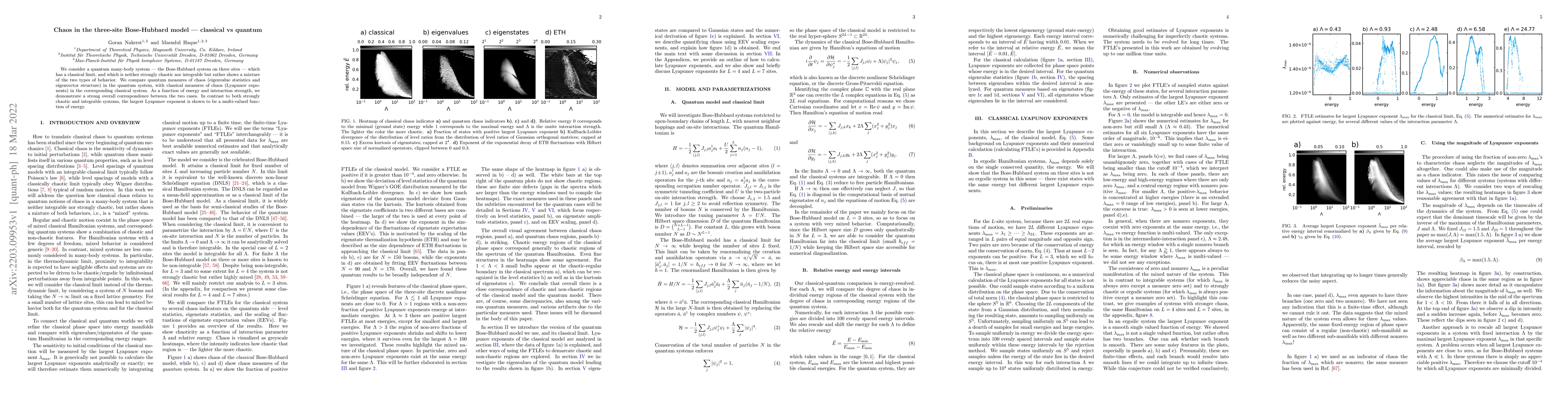 Thumbnail for Chaos in the three-site Bose-Hubbard model -- classical vs quantum