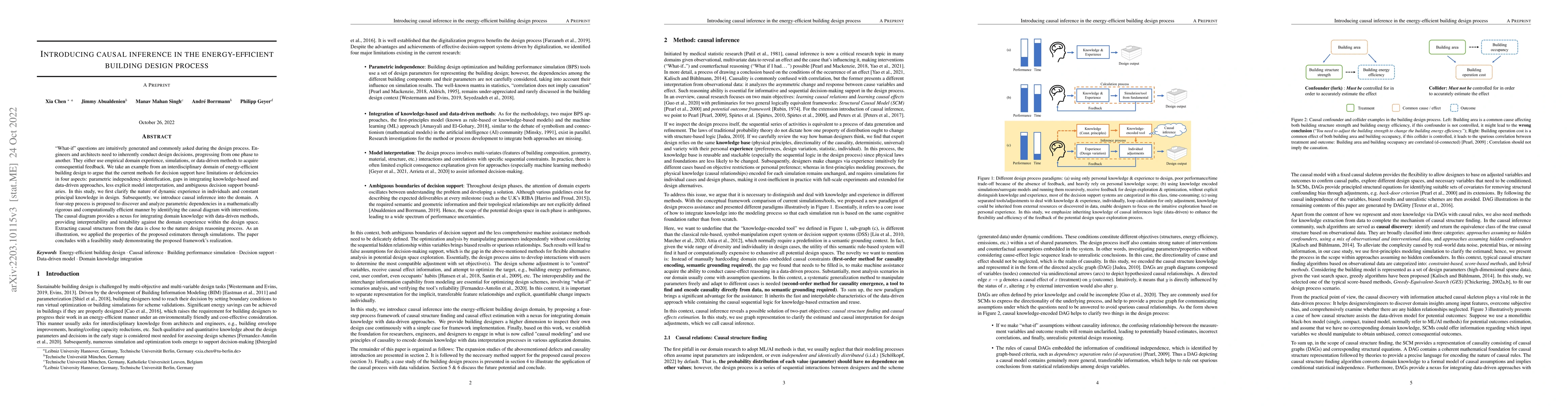 Thumbnail for Introducing causal inference in the energy-efficient building design
  process