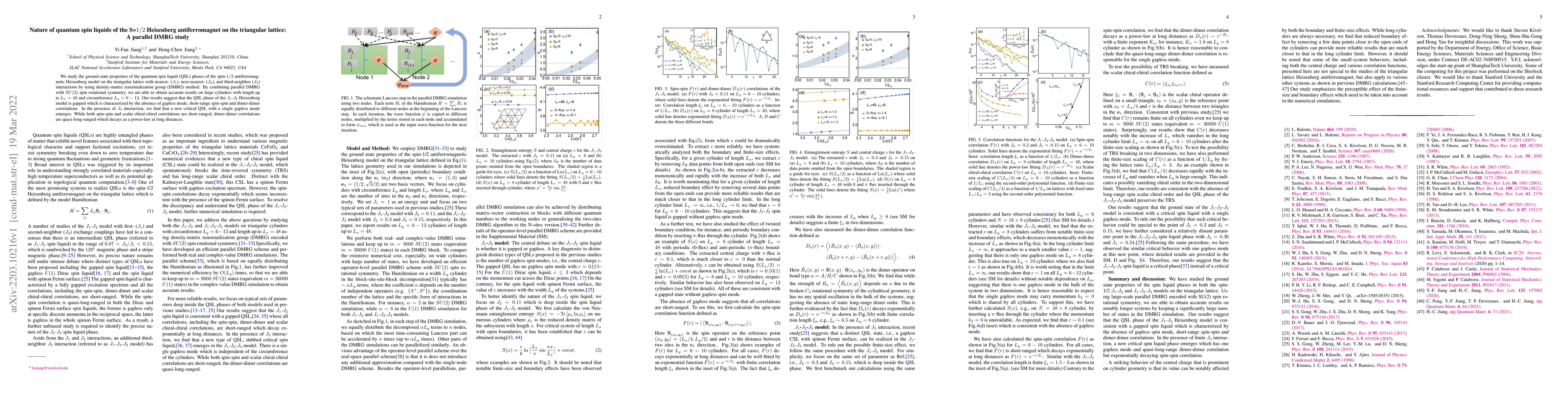 Thumbnail for Nature of quantum spin liquids of the S=1/2 Heisenberg antiferromagnet
  on the triangular lattice: A parallel DMRG study