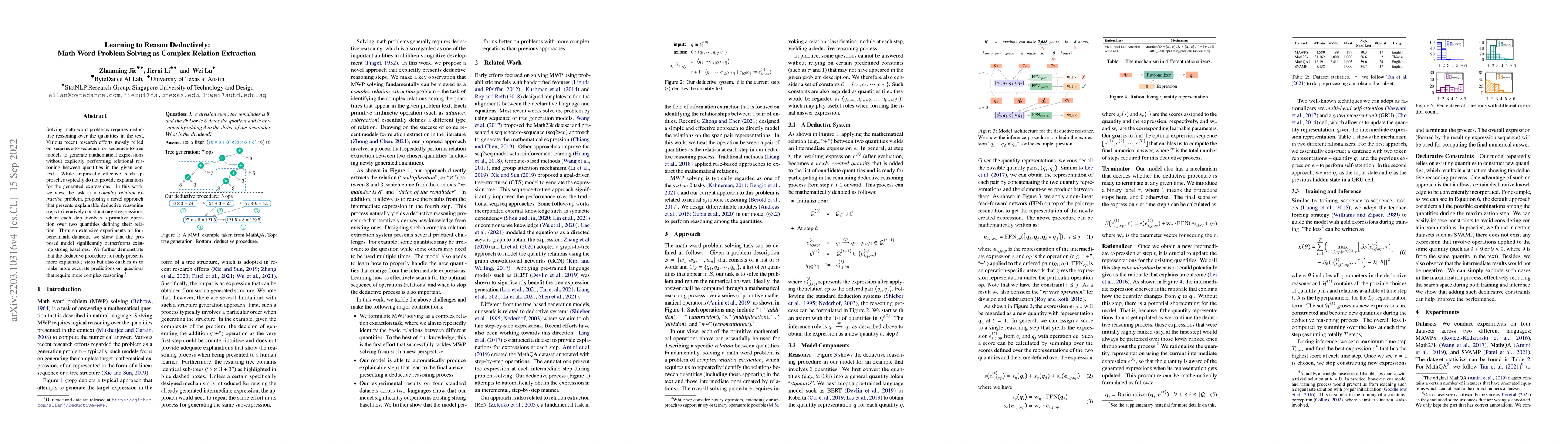 Thumbnail for Learning to Reason Deductively: Math Word Problem Solving as Complex
  Relation Extraction
