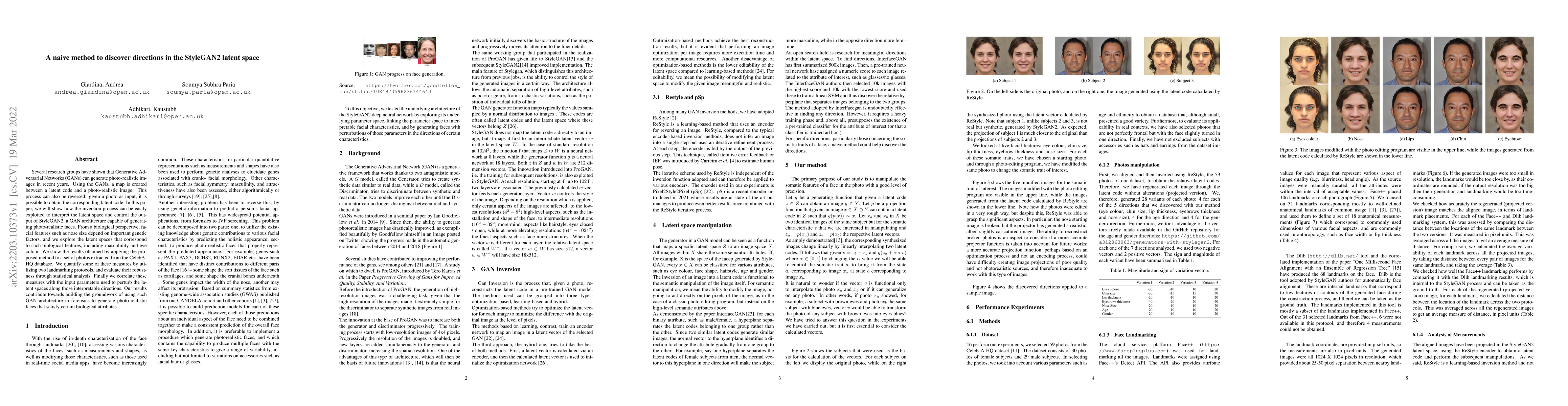 Thumbnail for A naive method to discover directions in the StyleGAN2 latent space