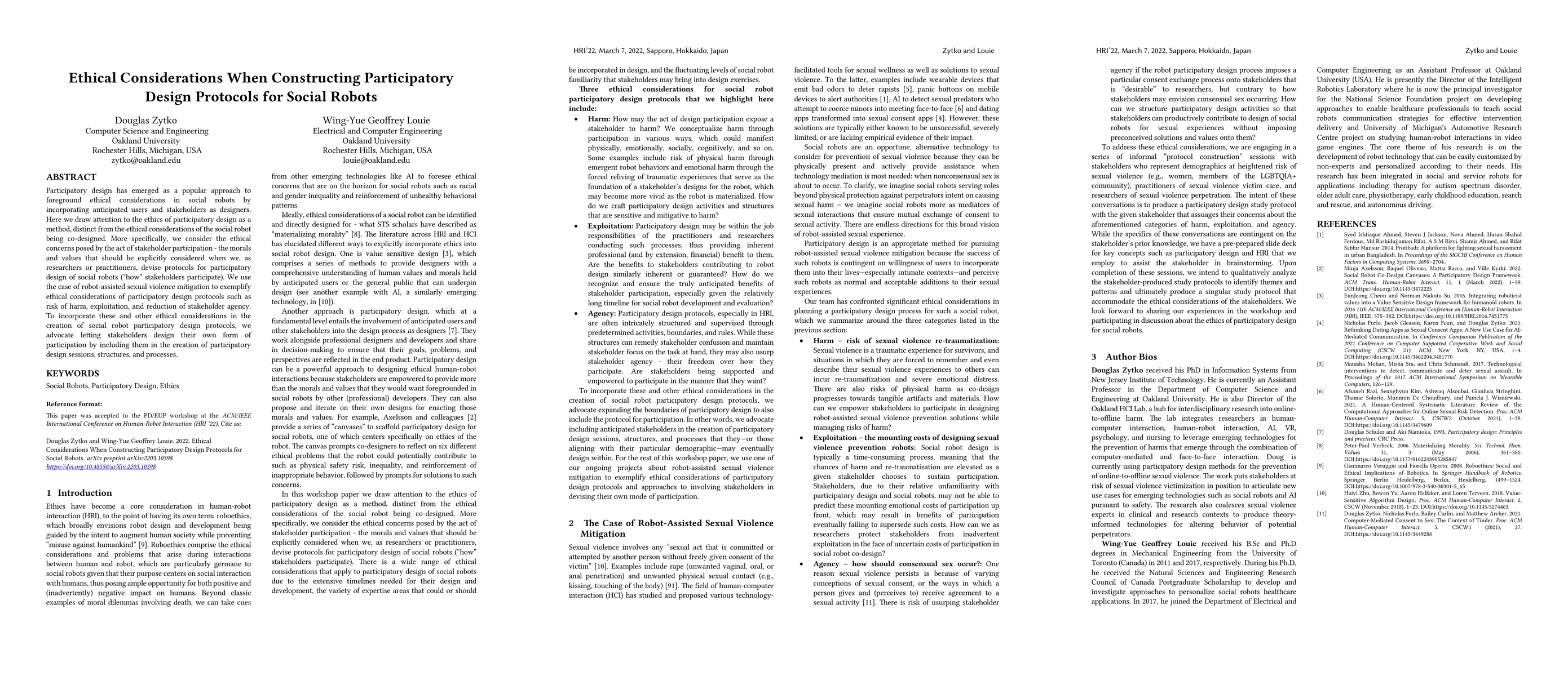 Thumbnail for Ethical Considerations When Constructing Participatory Design Protocols
  for Social Robots
