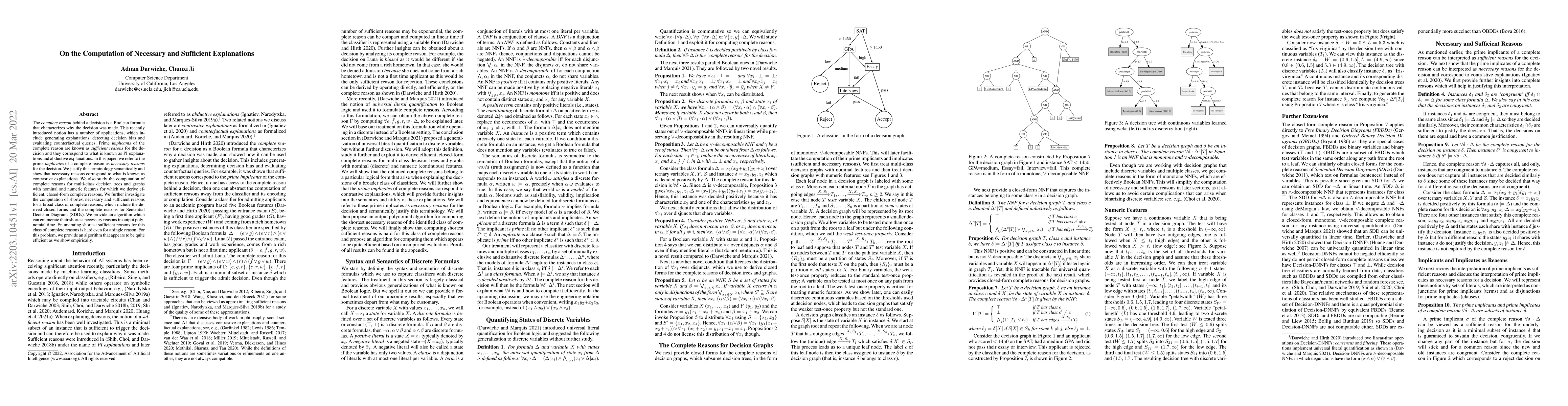 Thumbnail for On the Computation of Necessary and Sufficient Explanations