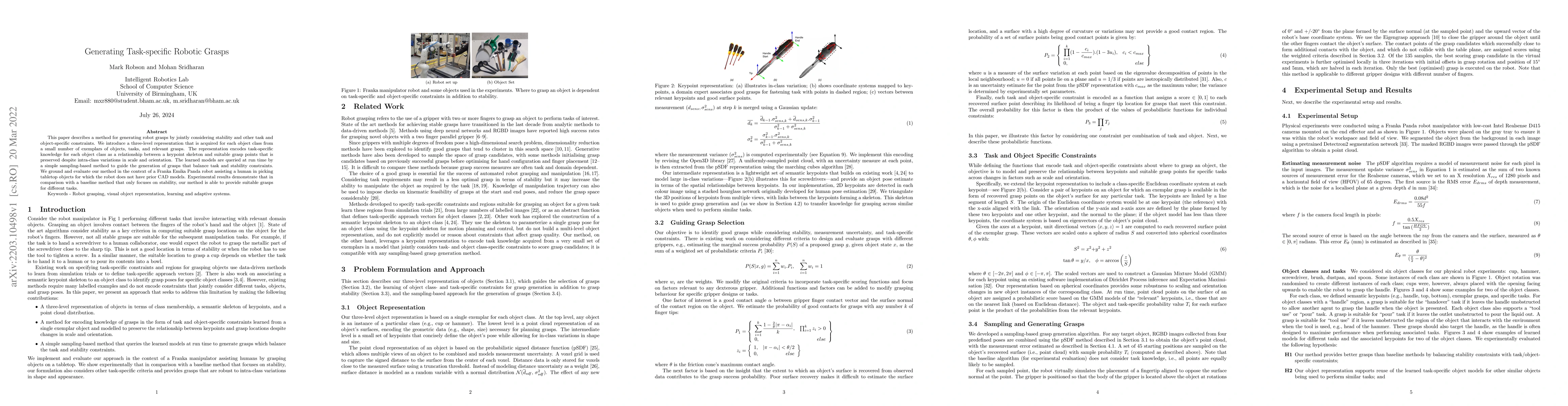 Thumbnail for Generating Task-specific Robotic Grasps