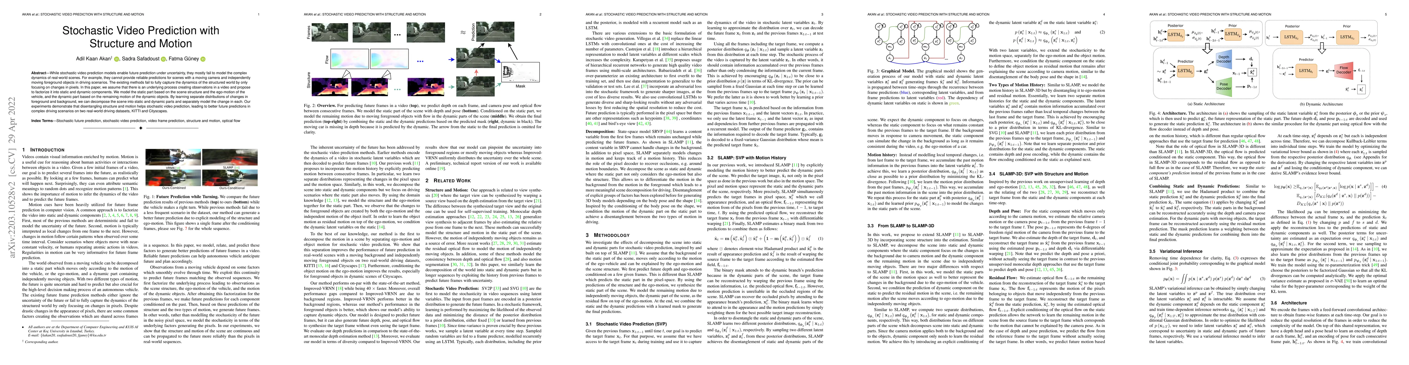 Thumbnail for Stochastic Video Prediction with Structure and Motion