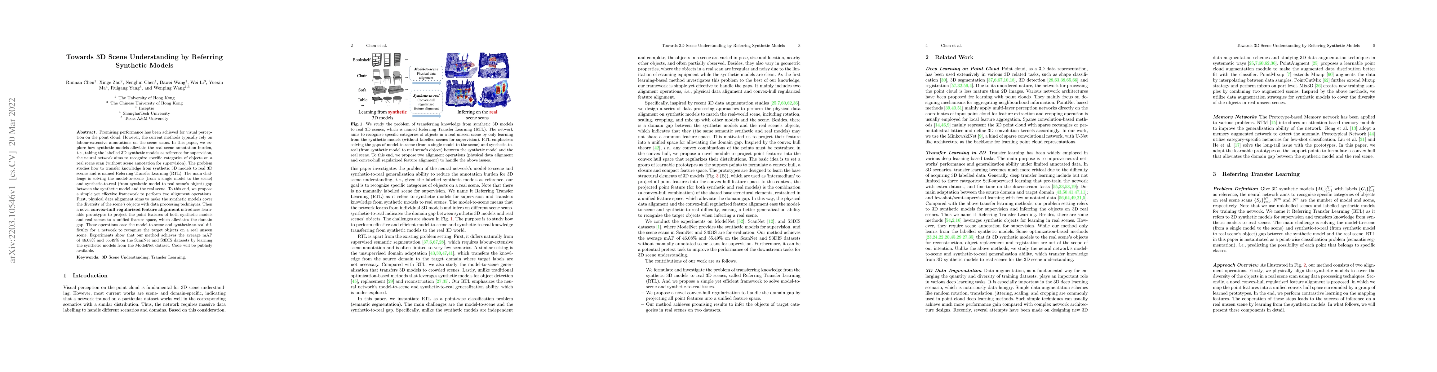 Thumbnail for Towards 3D Scene Understanding by Referring Synthetic Models