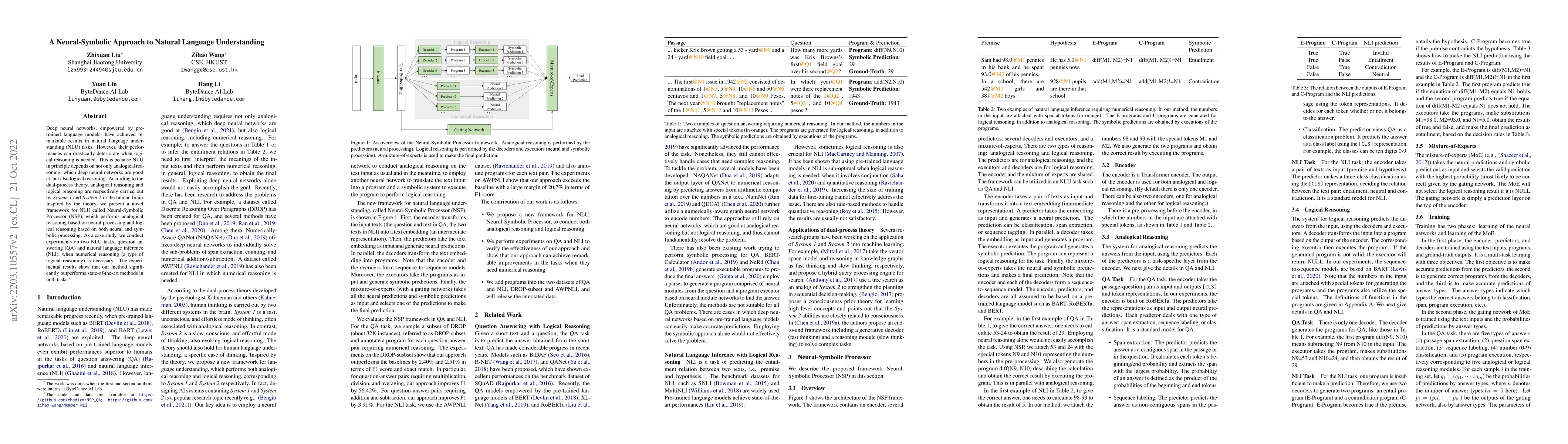 Thumbnail for A Neural-Symbolic Approach to Natural Language Understanding