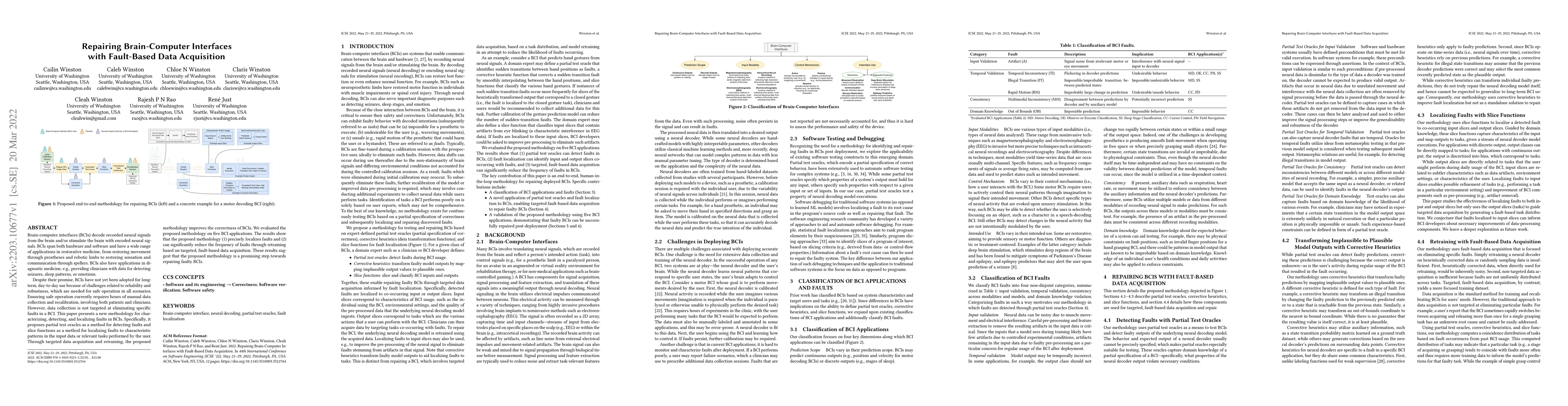 Thumbnail for Repairing Brain-Computer Interfaces with Fault-Based Data Acquisition